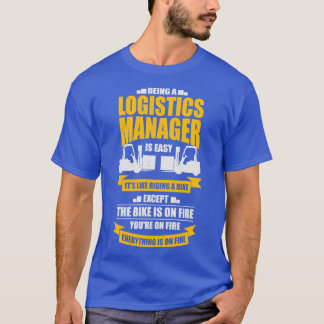 Funny Logistics Warehouse Manager Gift T-Shirt