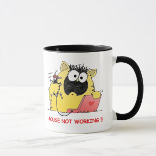 Funny LOL Cat and Mouse Mug