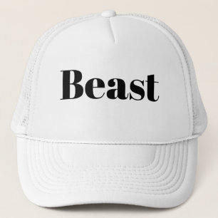 Funny LOL Novelty Baseball BEAST Trucker Hat