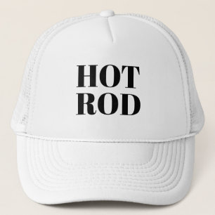 Funny LOL Novelty Baseball HOT ROD Trucker Hat