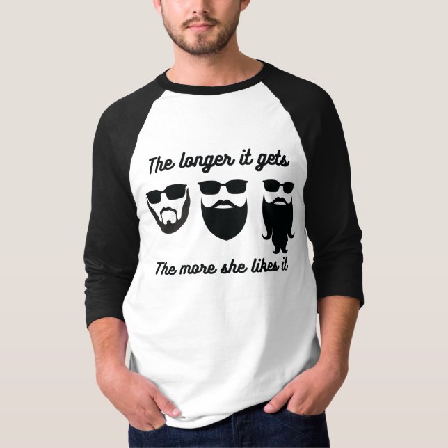 Funny Long Beard Shirt (Front)