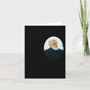 Funny Look Whos 80 Stylish 80th Birthday  Card
