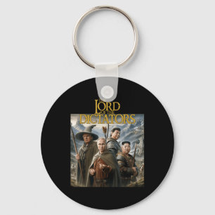 Funny Lord Dictators Anti Putin Trump Kim Jong-un Key Ring