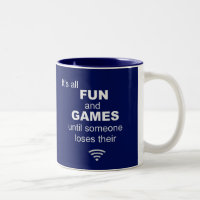 Funny Losing WiFi Internet - Blue