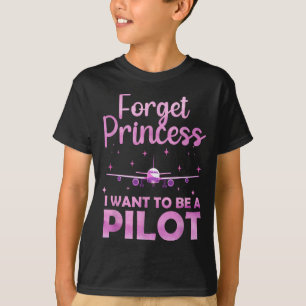 Funny Lot Design For Women Girl Aviation Airplane  T-Shirt
