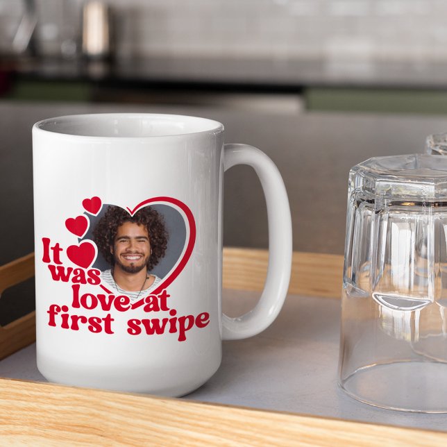 Funny Love Heart Photo Coffee Mug (Creator Uploaded)