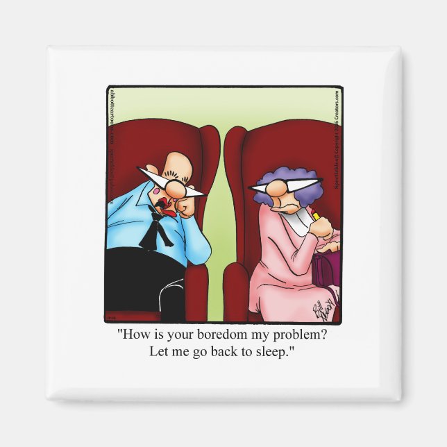 Funny Love & Marriage Humour Magnet (Front)