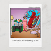 Funny Love & Marriage Humour Postcard