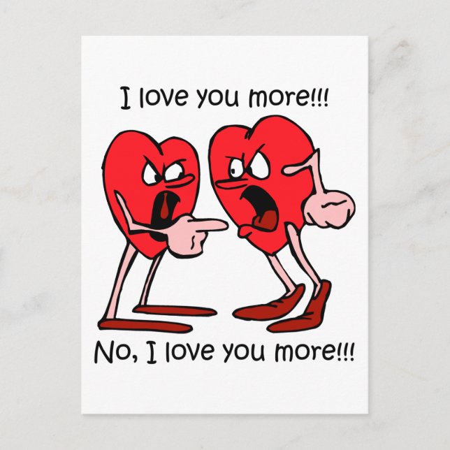 Funny love postcard (Front)