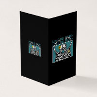 Funny Love Skeleton Anniversary Card