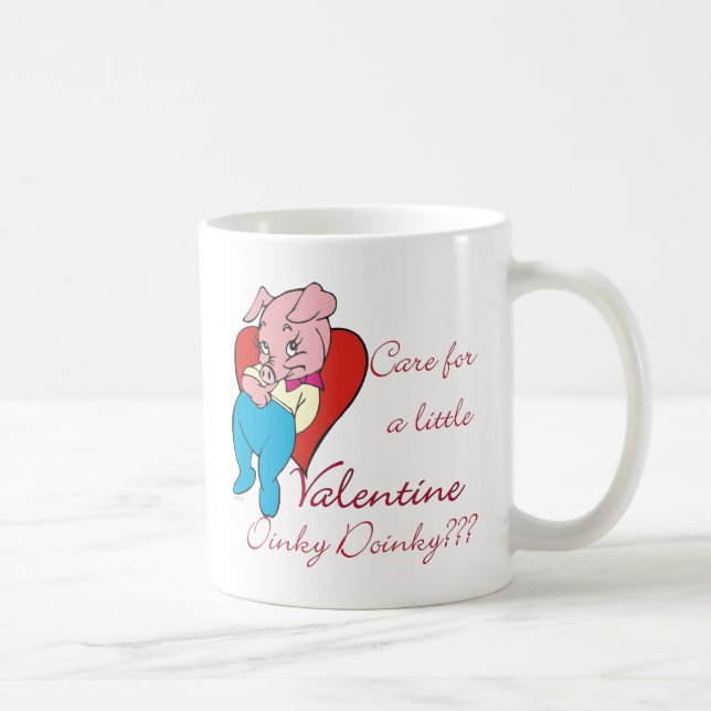 Funny Love Valentine Coffee Mug (Right)