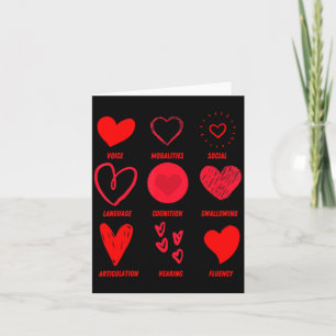 Funny Lsp Speech Language Pathologist Valentines Card