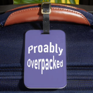 Funny Luggage Tag
