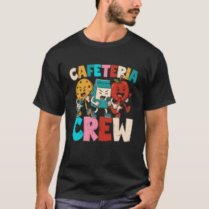 Funny Lunch Lady School Cafeteria Crew T-Shirt