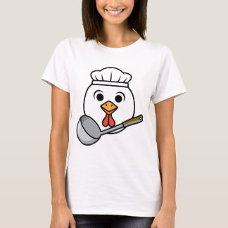 Funny Lunch Lady Shirt, Chicken Head Cafeteria Tee