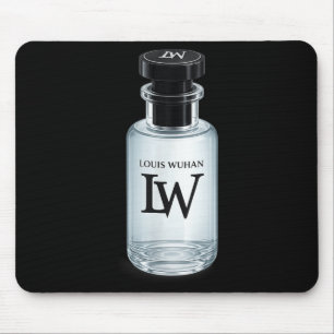 Funny lw glass bottle sprayer meme mouse pad