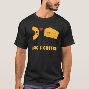 Funny Mac Cheese Love Food Cute Veggie Gift Tee