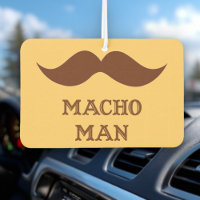 Funny Macho Man Moustache