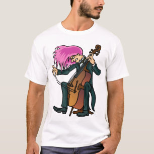 Funny Mad Cellist Cello T-shirt