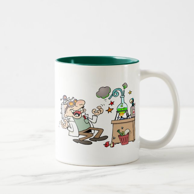 Funny Mad Scientist Mug (Right)