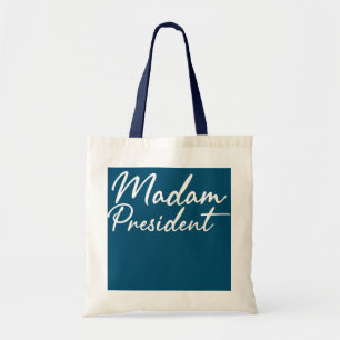 Funny Madam President Mum Wife Boss Feminist  Tote Bag