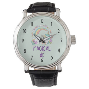 Funny - Magical AF. Unicorn,Rainbow & Cutesy Stuff Watch