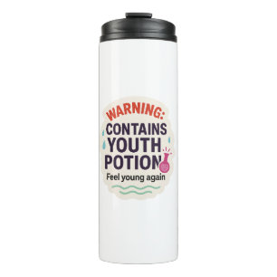 Funny Magical Elixir Design Thermal Tumbler