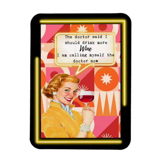 Funny Magnet Best Friend Gift "Doctor" (Vertical)