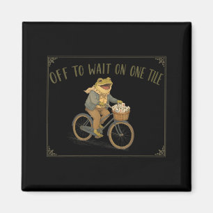 Funny Mahjong Frog Mahjong Lover Off To Wait On Magnet
