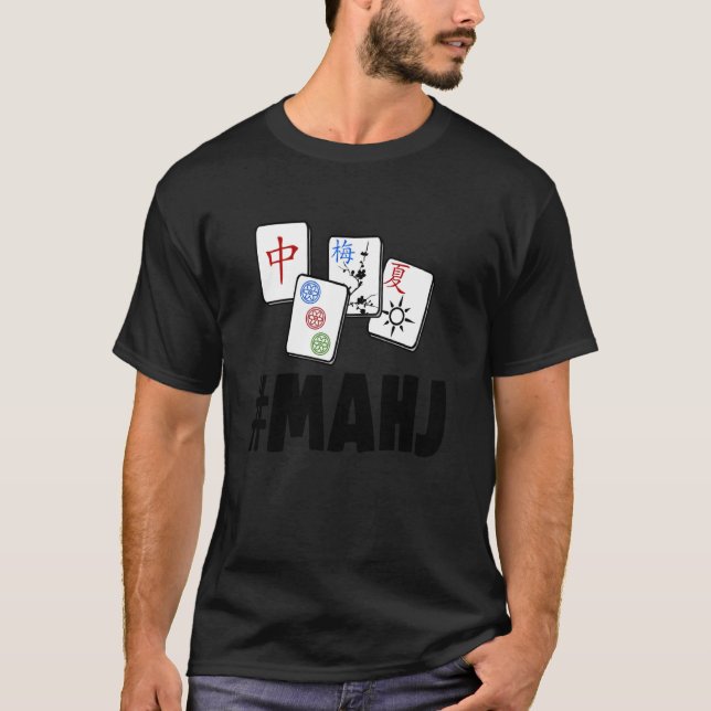 Funny Mahjong Tee Women Game (Front)