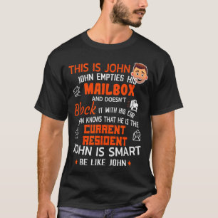 Funny Mail Carrier Gift For Stman Mailman Stal Wor T-Shirt