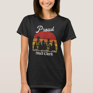 Funny Mail Clerk Shirts Job Title Professions_1