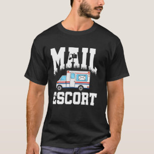 Funny Mailman USA Postman Worker Man Women T-Shirt