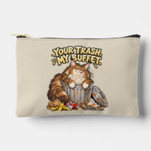 Funny Maine Coon Cat - Your Trash My Buffet