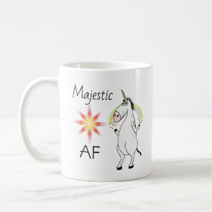 Funny Majestic AF Coffee Mug