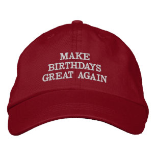funny Make it GREAT AGAIN Embroidered Hat