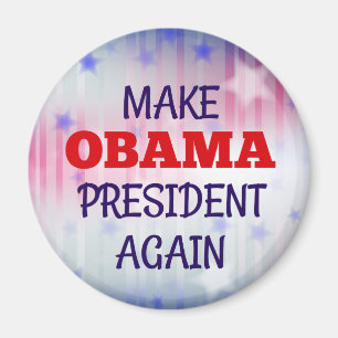 Funny "Make Obama President Again" Magnet