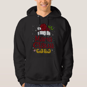 Funny Mama Claus Matching Family Christmas Santa H Hoodie