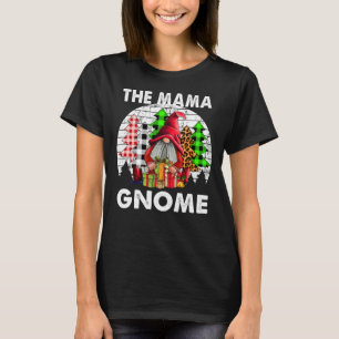 Funny Mama Gnome Family Matching Christmas Gift Pa T-Shirt