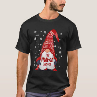 Funny Mama Gnome Family Matching Christmas Gift Pa T-Shirt