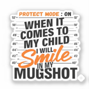 Funny Mama Protect Mode Sarcastic Mum Quote Shirt