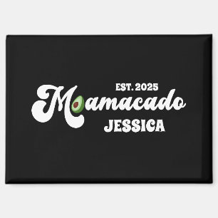 funny mamacado expecting mom mothers day gift magnet