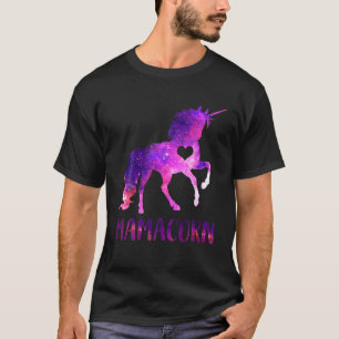Funny Mamacorn Mother's Day Unicorn Mum Mummy Gift T-Shirt