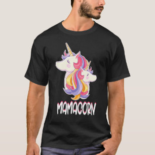 Funny Mamacorn Unicorn Costume Mom Mother's Day 20 T-Shirt