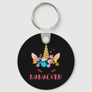 Funny Mamacorn Unicorn Costume Mum Mother's Day  Key Ring
