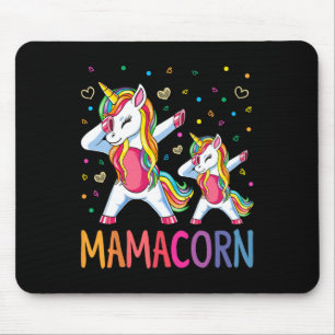 Funny Mamacorn Unicorn Costume Mum Mother's Day  Mouse Pad