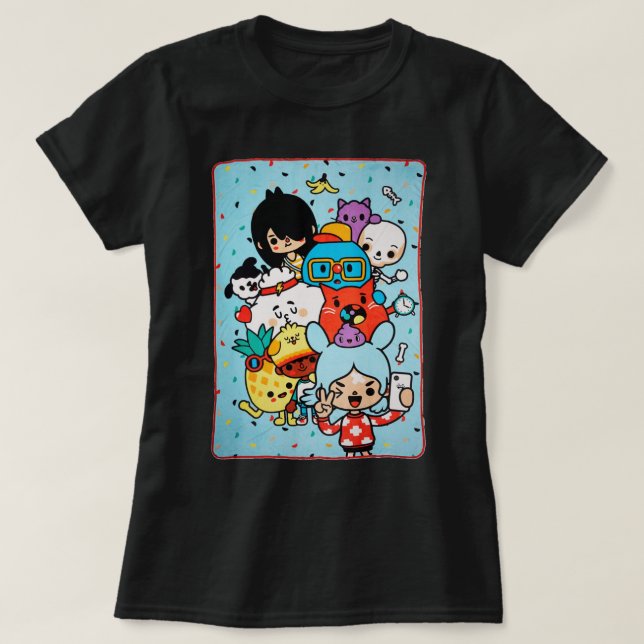 Funny Man An App Development Toca Boca Studio Love T-Shirt (Design Front)