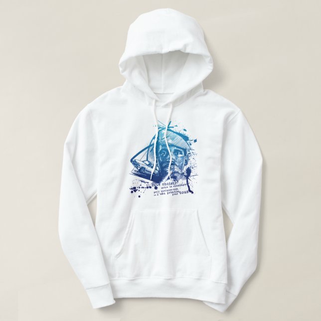 Funny Man President Thomas Of Burkina Sankara Faso Hoodie (Design Front)