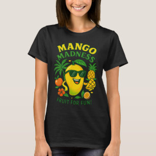 Funny Mango Fruit Mangoes Summer Vacation For Kids T-Shirt
