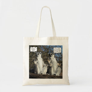 Funny Mannequin Challenge Meme Lemurs Tote Bag